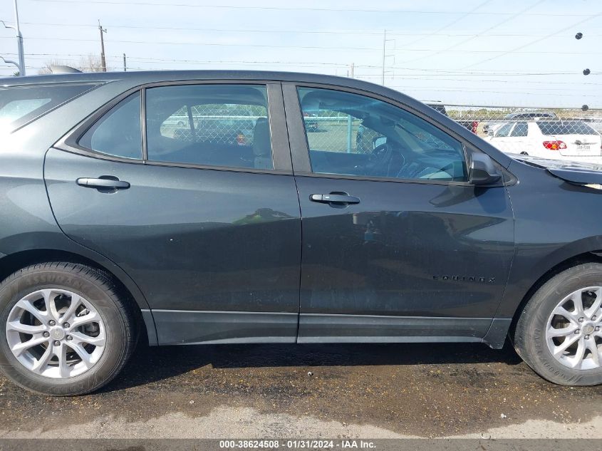 2020 Chevrolet Equinox Fwd Ls VIN: 3GNAXHEV3LS521446 Lot: 38624508