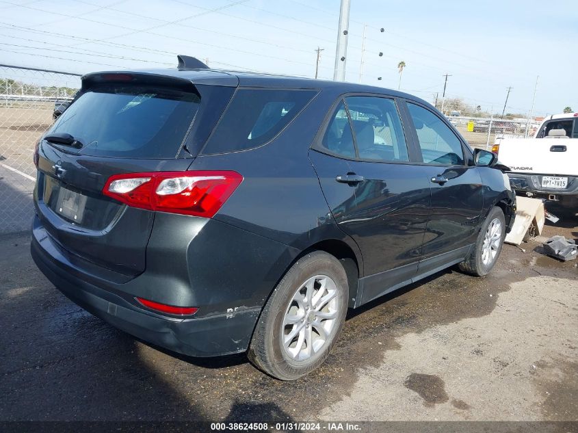 2020 Chevrolet Equinox Fwd Ls VIN: 3GNAXHEV3LS521446 Lot: 38624508