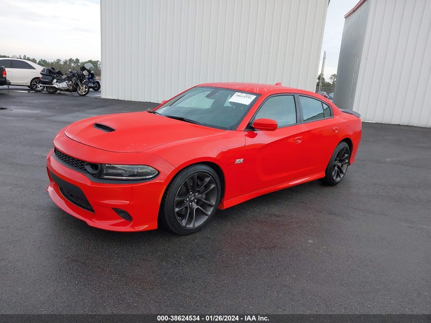 2021 DODGE CHARGER SCAT PACK RWD - 2C3CDXGJ7MH522672