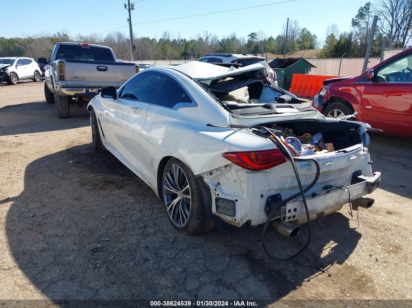 2018 Infiniti Q60 3.0T Luxe VIN: JN1EV7EK2JM341780 Lot: 38624539