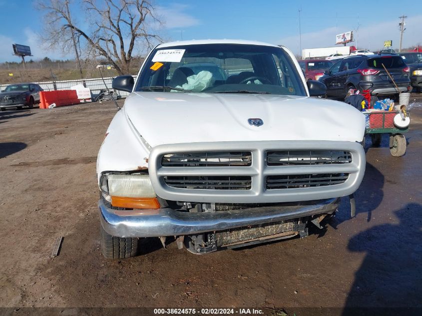 2000 Dodge Dakota Quad VIN: 1B7GL2AN5YS695474 Lot: 38624575