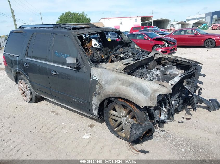 1FMJU1LT0FEF12451 2015 Ford Expedition Platinum