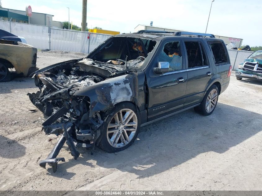 1FMJU1LT0FEF12451 2015 Ford Expedition Platinum