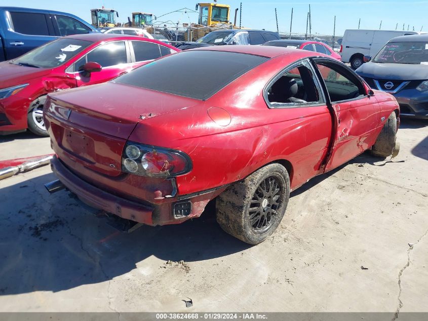 6G2VX12U26L817671 2006 Pontiac Gto