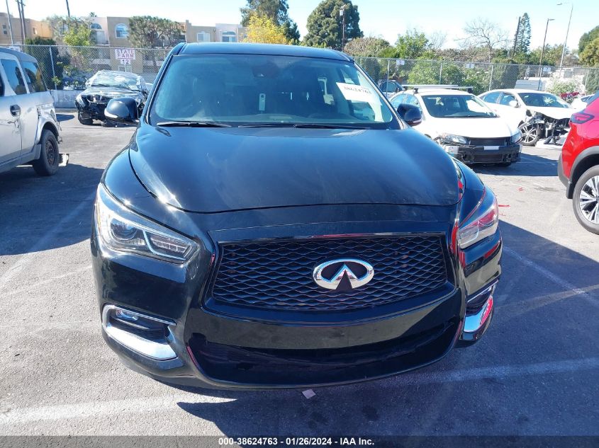 2020 Infiniti Qx60 Pure VIN: 5N1DL0MN9LC529749 Lot: 38624763