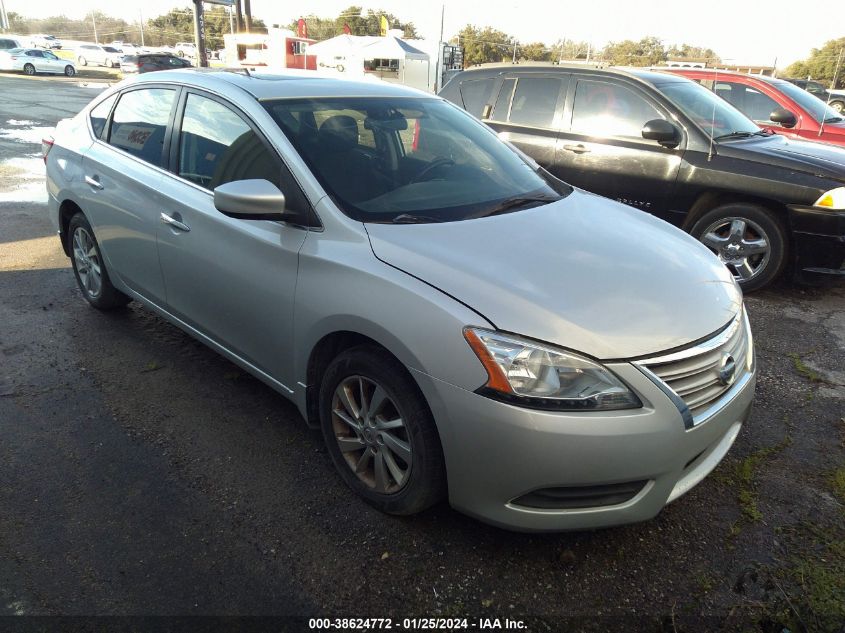 2015 Nissan Sentra Sv VIN: 3N1AB7AP1FY330590 Lot: 38624772