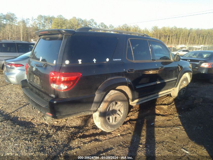 2006 Toyota Sequoia Sr5 V8 VIN: 5TDZT34A66S268401 Lot: 38624784