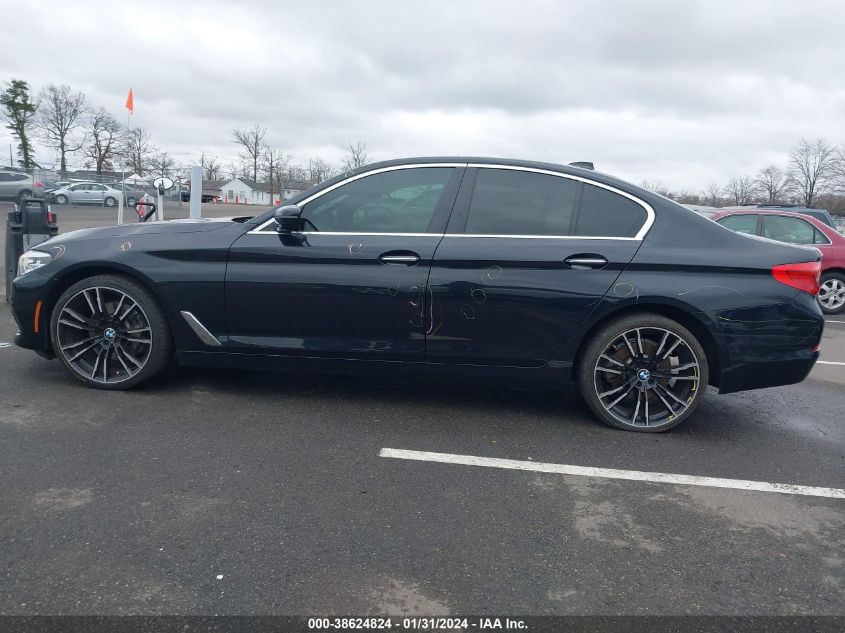 VIN WBAJA5C52JWA35532 2018 BMW 530I no.14