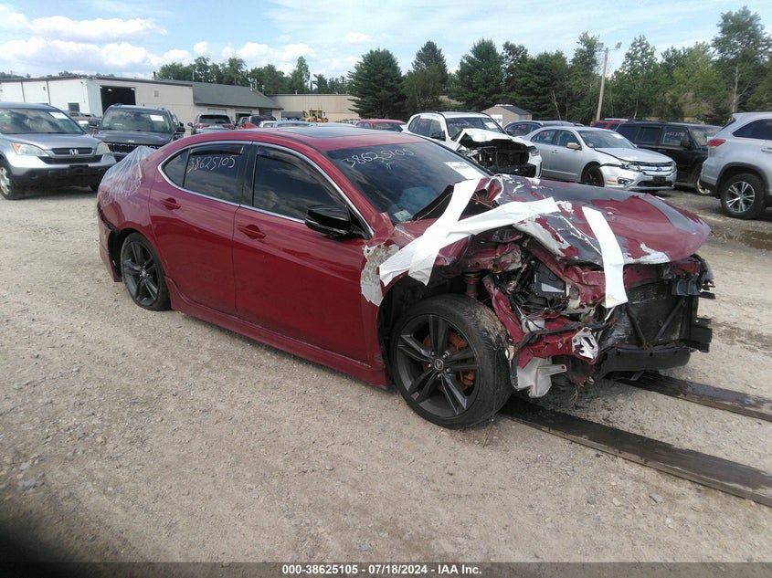 2017 Acura Tlx V6 VIN: 19UUB2F38HA002062 Lot: 38625105