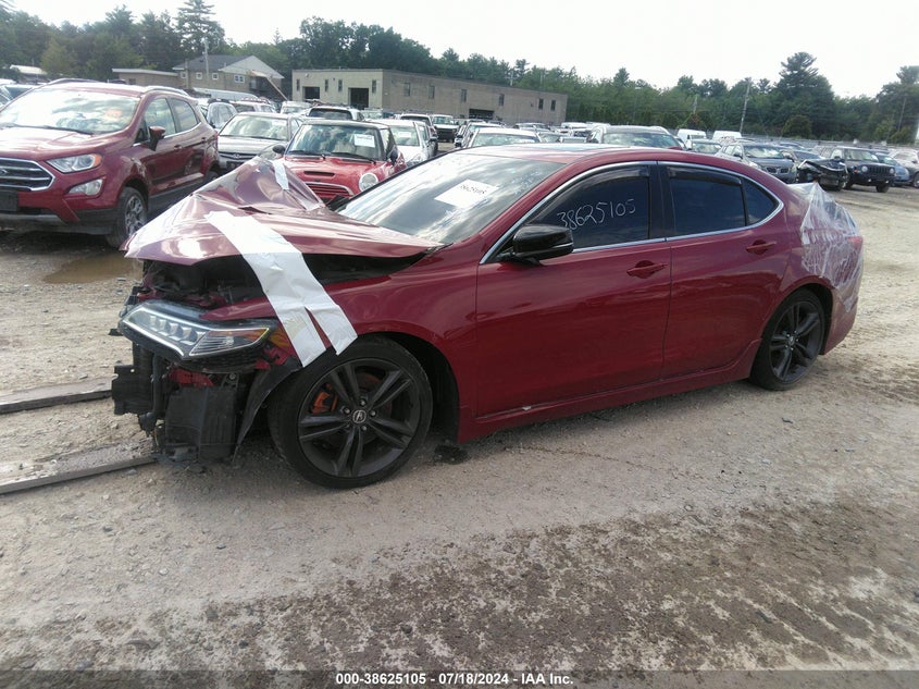 2017 Acura Tlx V6 VIN: 19UUB2F38HA002062 Lot: 38625105