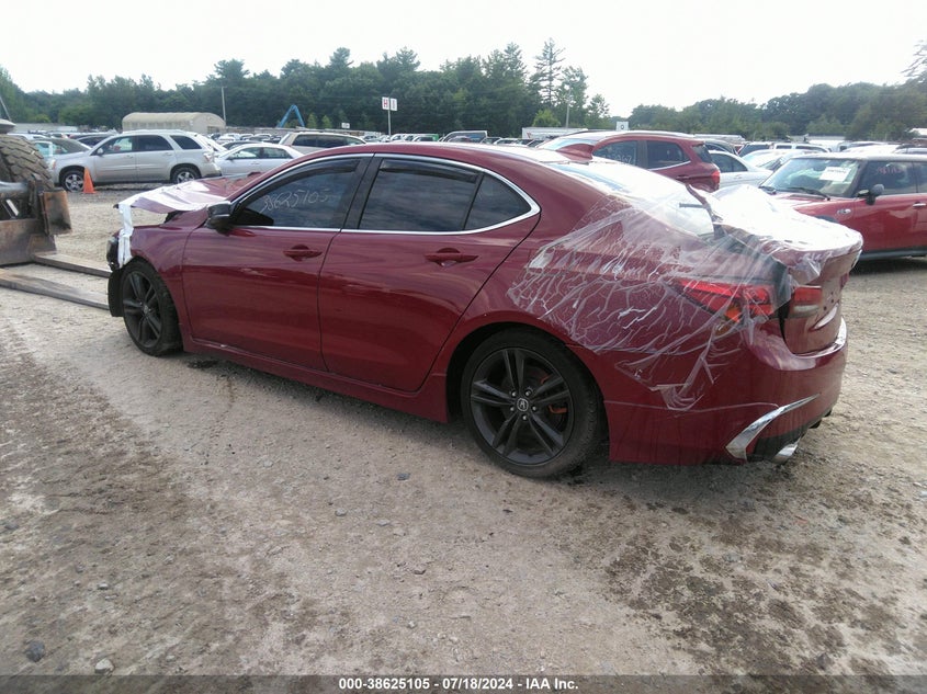 2017 Acura Tlx V6 VIN: 19UUB2F38HA002062 Lot: 38625105