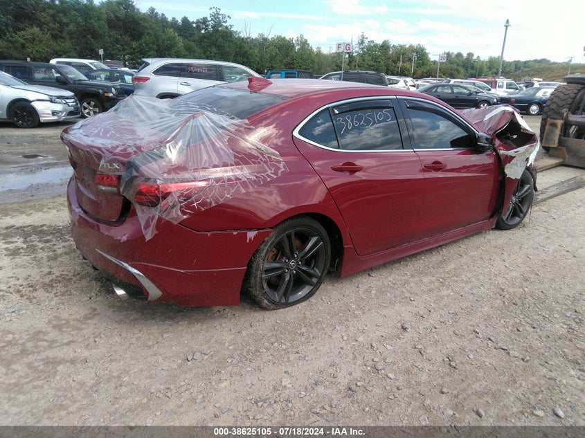 2017 Acura Tlx V6 VIN: 19UUB2F38HA002062 Lot: 38625105