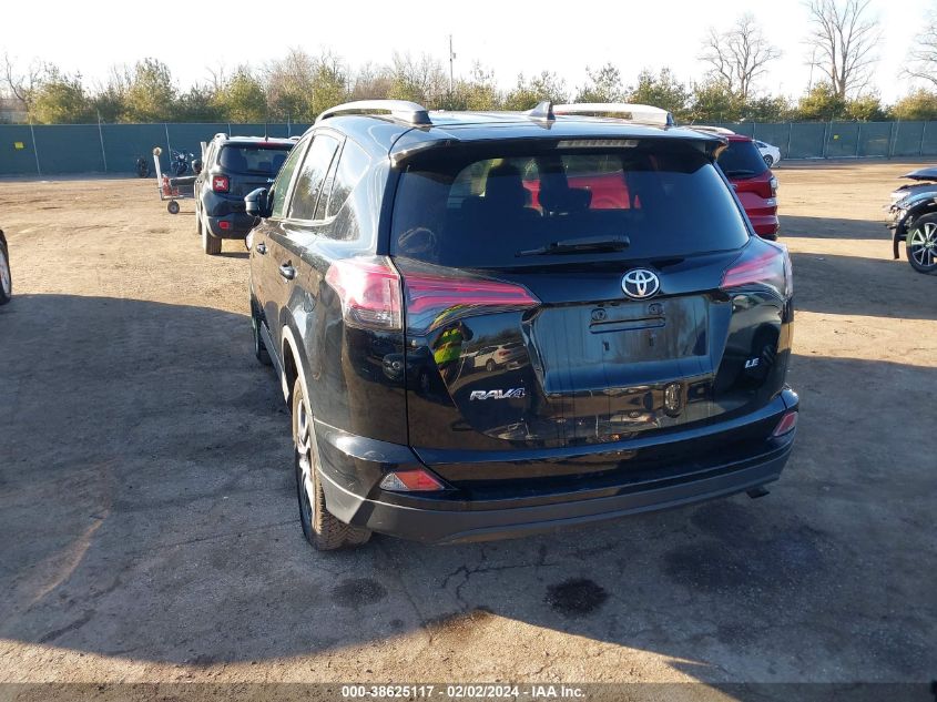 2017 Toyota Rav4 Le VIN: 2T3ZFREV6HW386154 Lot: 38625117