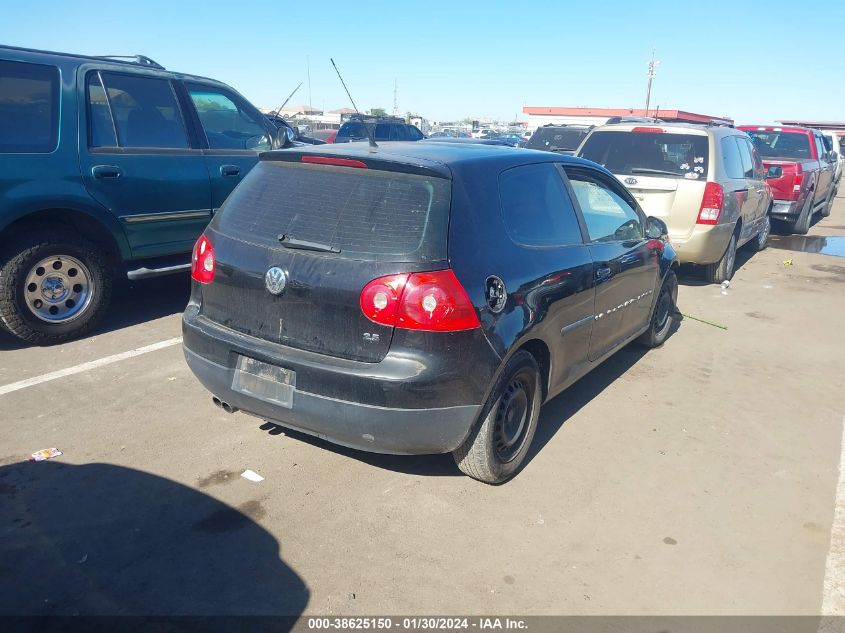 WVWBS71K57W090927 2007 Volkswagen Rabbit 2-Door