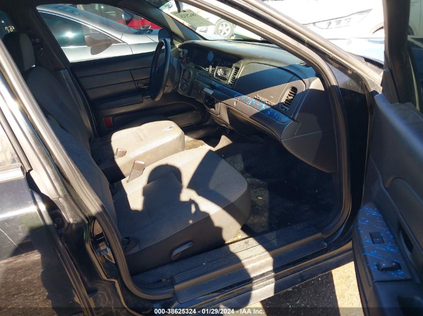 2009 Ford Crown Victoria Police/Police Interceptor VIN: 2FAHP71V29X105421 Lot: 38625324