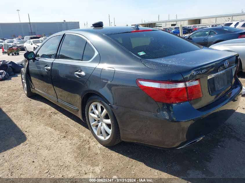 2009 Lexus Ls 460 VIN: JTHBL46F195087232 Lot: 40806793