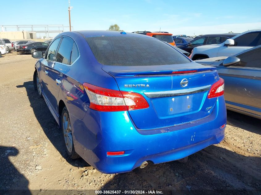 2013 Nissan Sentra Sr VIN: 3N1AB7AP2DL660829 Lot: 38625437