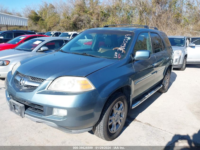 2005 Acura Mdx VIN: 2HNYD18895H541505 Lot: 38625589