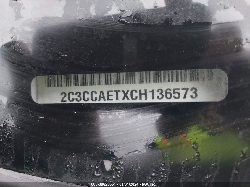 2012 Chrysler 300C VIN: 2C3CCAETXCH136573 Lot: 38625661