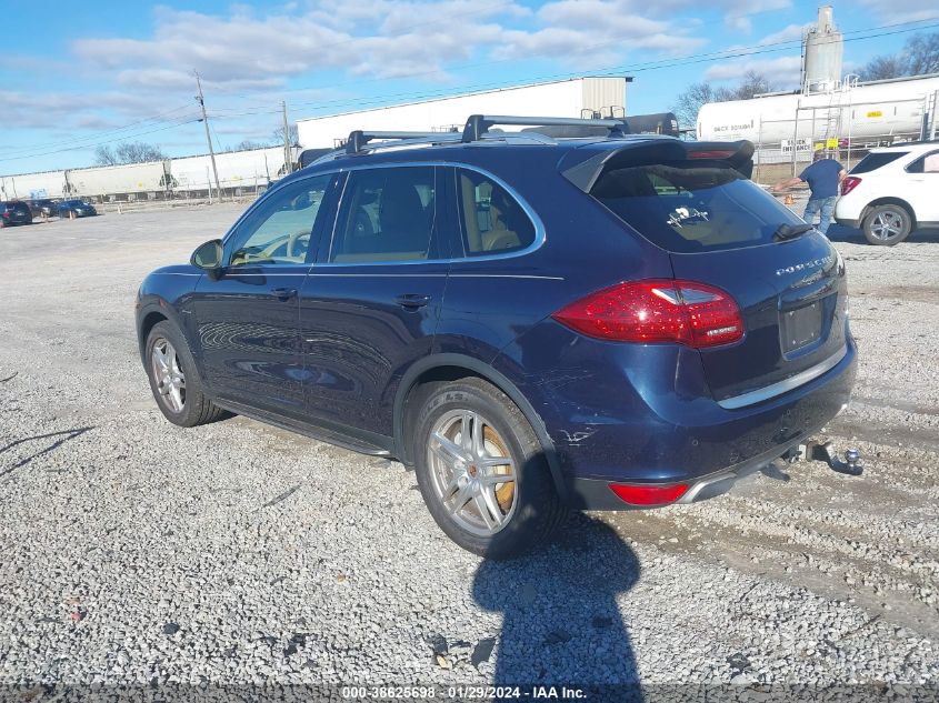 2013 Porsche Cayenne Diesel VIN: WP1AF2A29DLA36836 Lot: 38625698