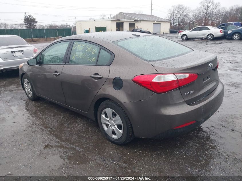 2015 Kia Forte Lx VIN: KNAFX4A64F5260135 Lot: 40751500