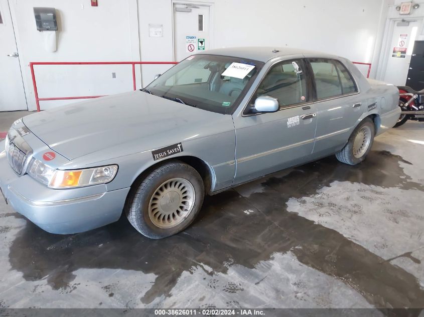 2002 Mercury Grand Marquis Ls Premium/Ls Ultimate/Lse VIN: 2MEFM75W72X617970 Lot: 38626011