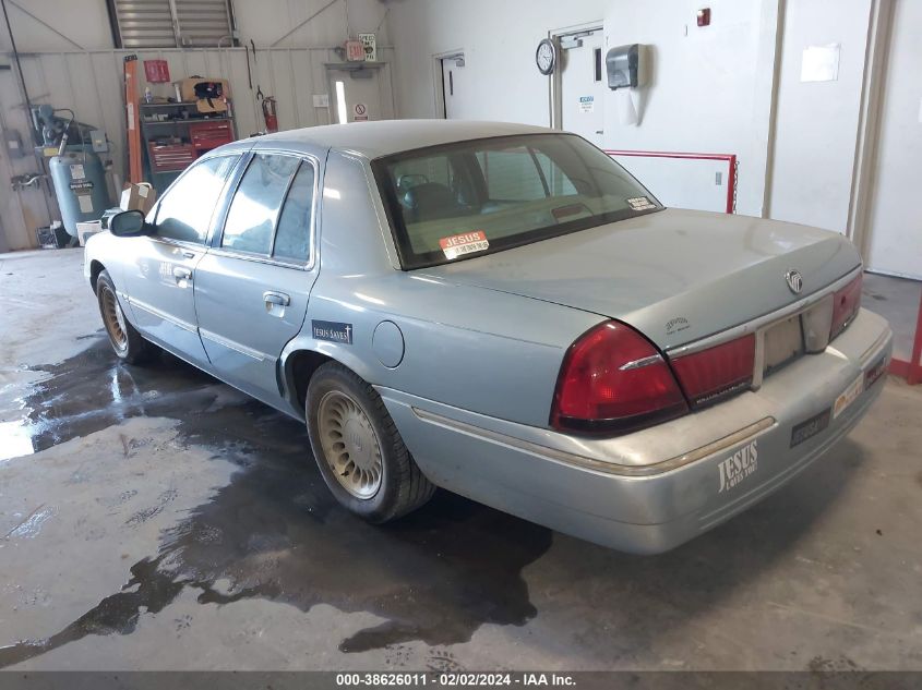 2002 Mercury Grand Marquis Ls Premium/Ls Ultimate/Lse VIN: 2MEFM75W72X617970 Lot: 38626011