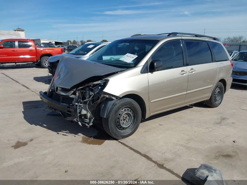 2006 Toyota Sienna Ce VIN: 5TDZA23C86S569299 Lot: 38626250