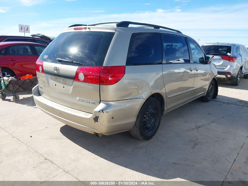 2006 Toyota Sienna Ce VIN: 5TDZA23C86S569299 Lot: 38626250