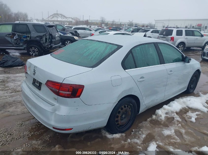 2017 Volkswagen Jetta 1.4T S VIN: 3VW2B7AJ9HM413429 Lot: 38626333