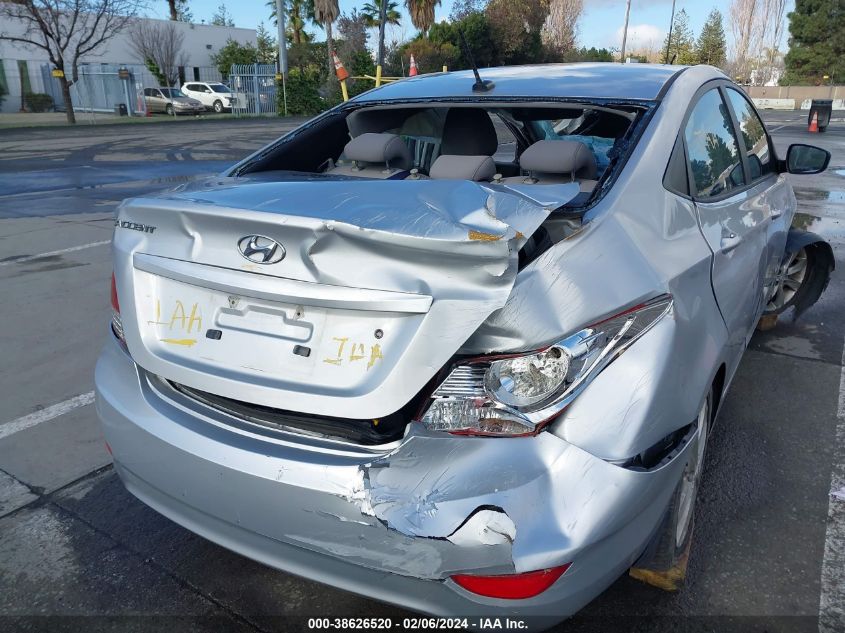 2013 Hyundai Accent Gls VIN: KMHCU4AE7DU301765 Lot: 38626520