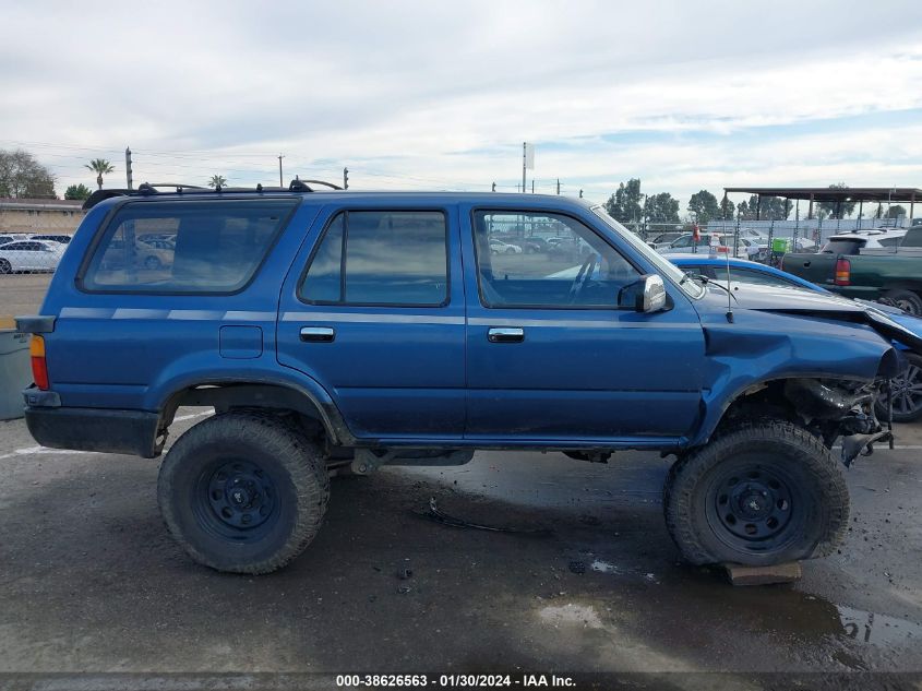 1991 Toyota 4Runner Vn39 Sr5 VIN: JT3VN39W6M8026260 Lot: 38626563