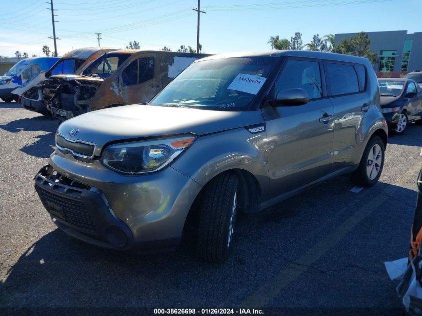 2015 Kia Soul VIN: KNDJN2A29F7159990 Lot: 38626698
