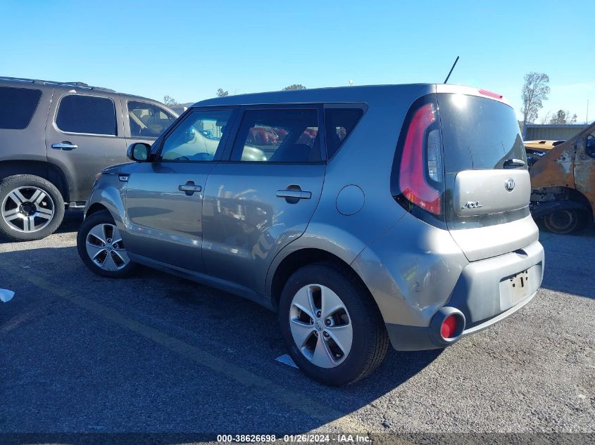 2015 Kia Soul VIN: KNDJN2A29F7159990 Lot: 38626698
