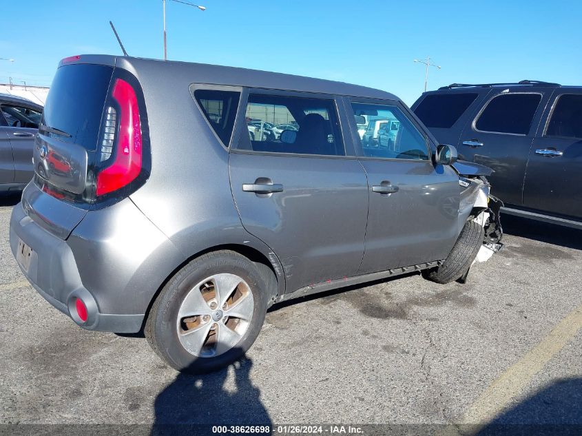 2015 Kia Soul VIN: KNDJN2A29F7159990 Lot: 38626698