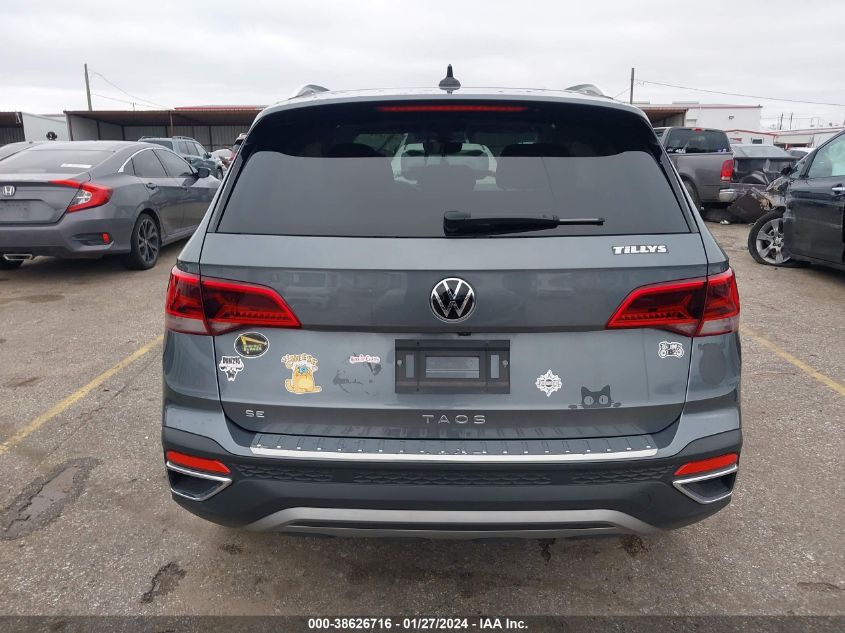 2022 Volkswagen Taos 1.5T Se VIN: 3VVLX7B28NM090200 Lot: 38626716