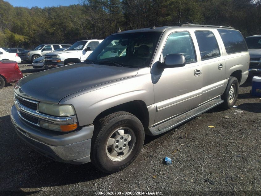 2003 Chevrolet Suburban 1500 Lt VIN: 3GNEC16ZX3G105242 Lot: 38626789