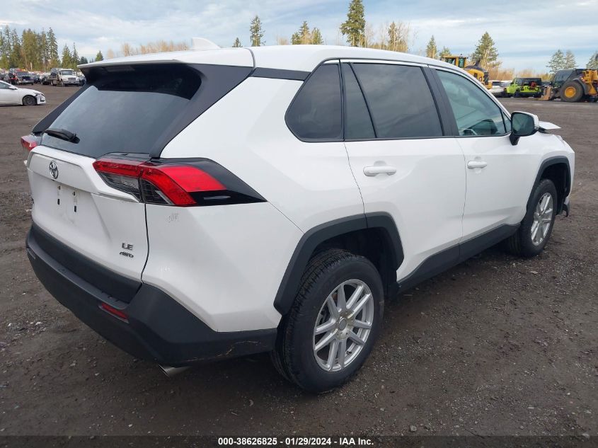 VIN 2T3G1RFV1NC265520 2022 TOYOTA RAV4 no.4