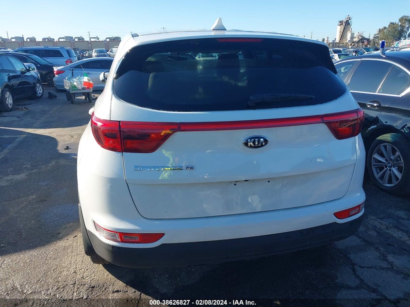 VIN KNDPM3AC8H7165746 2017 KIA SPORTAGE LX