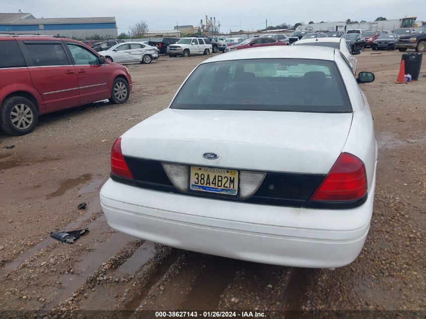 2008 Ford Crown Victoria Police/Police Interceptor VIN: 2FAFP71V88X122584 Lot: 40721716