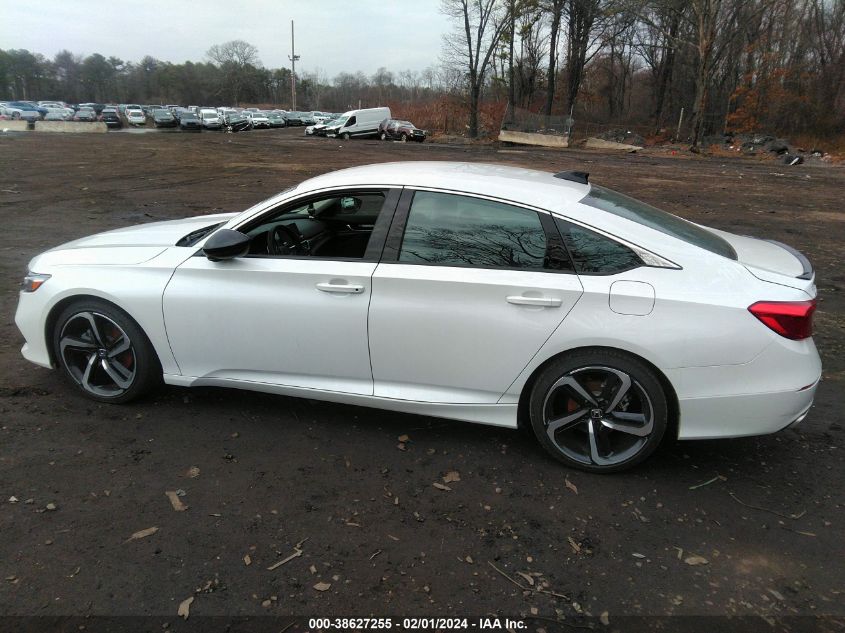 2022 Honda Accord Sport Special Edition VIN: 1HGCV1F46NA657306 Lot: 38627255