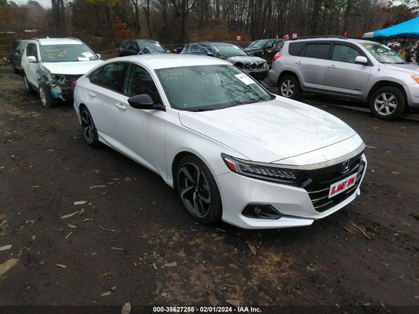 2022 Honda Accord Sport Special Edition VIN: 1HGCV1F46NA657306 Lot: 38627255