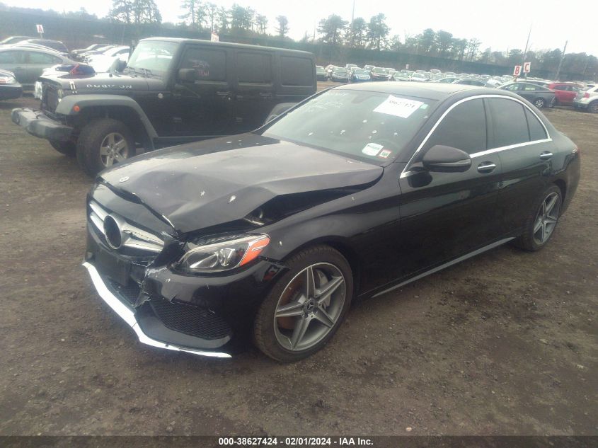 2018 Mercedes-Benz C 300 4Matic VIN: WDDWF4KB6JR349584 Lot: 38627424