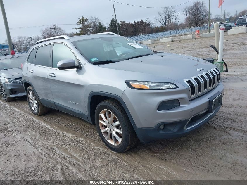 2014 Jeep Cherokee Limited VIN: 1C4PJLDSXEW181315 Lot: 38627440