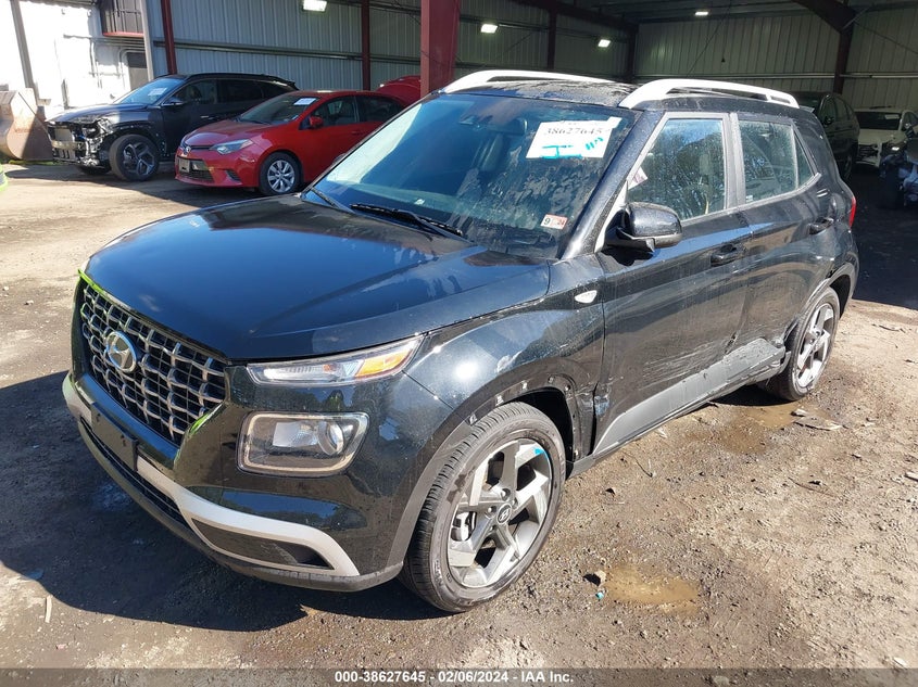 2022 HYUNDAI VENUE SEL/LIMITED - KMHRC8A30NU200474