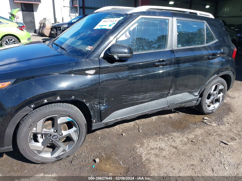 2022 HYUNDAI VENUE SEL/LIMITED - KMHRC8A30NU200474