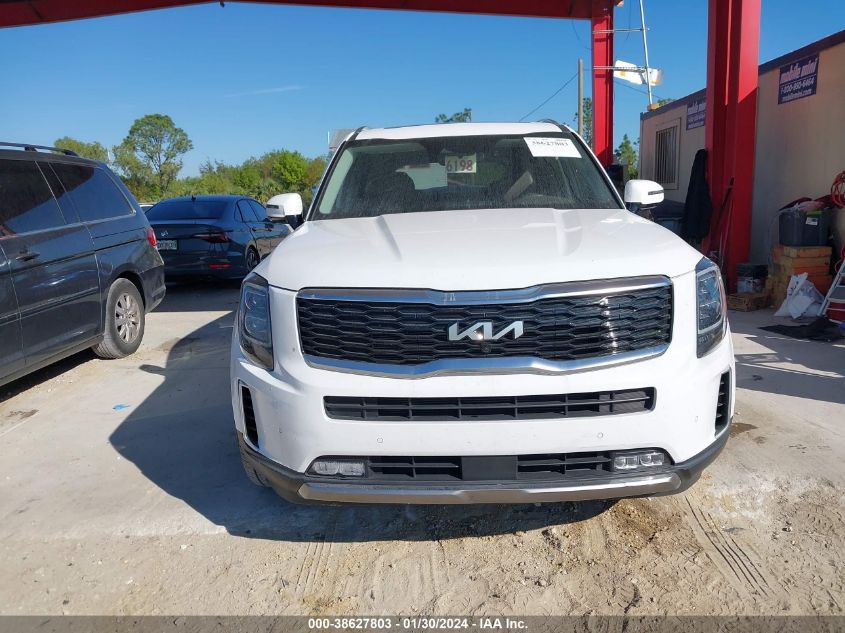 2022 Kia Telluride Sx VIN: 5XYP54HC2NG202233 Lot: 38627803