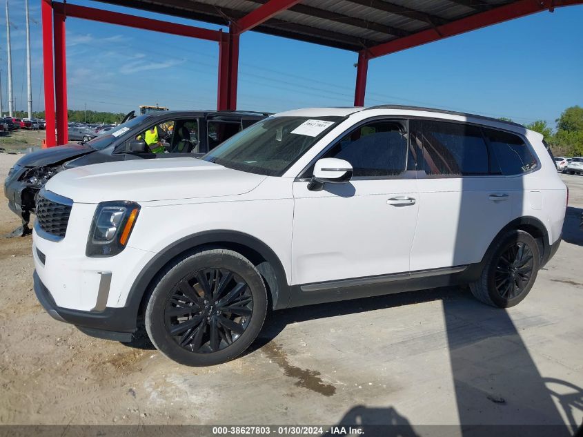 2022 Kia Telluride Sx VIN: 5XYP54HC2NG202233 Lot: 38627803