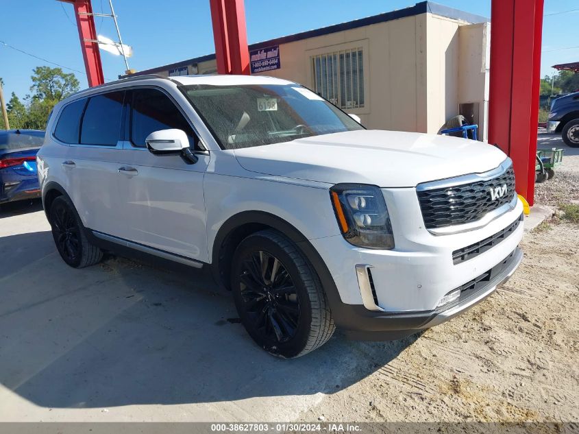 2022 Kia Telluride Sx VIN: 5XYP54HC2NG202233 Lot: 38627803