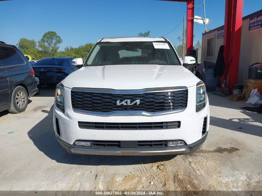 2022 Kia Telluride Sx VIN: 5XYP54HC2NG202233 Lot: 38627803